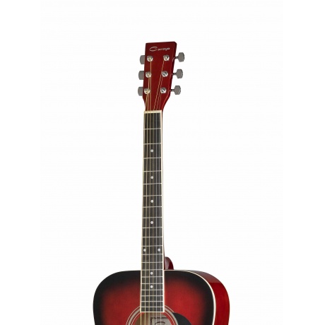 Акустическая гитара Caraya F630-RDS красный санберст - фото 3