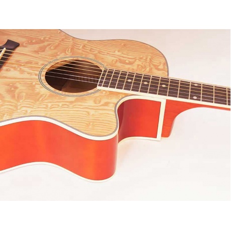 Акустическая гитара Caraya F565C-N с вырезом - фото 2