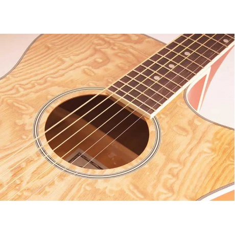 Акустическая гитара Caraya F565C-N с вырезом - фото 7