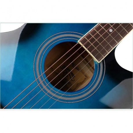 Гитара акустическая CARAVAN MUSIC HS-4010 BLS - фото 4