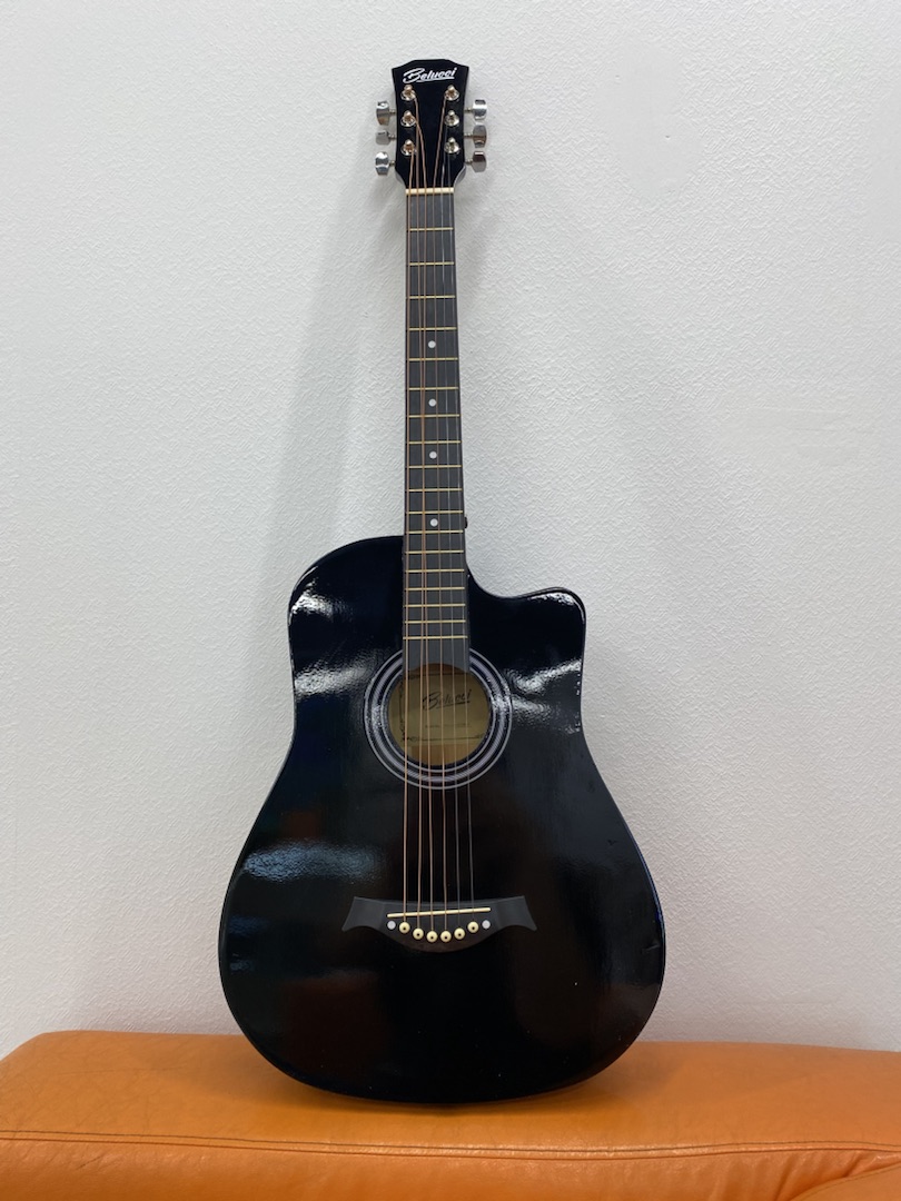 Гитара акустическая Belucci BC3810 BK хорошее состояние - фото 4