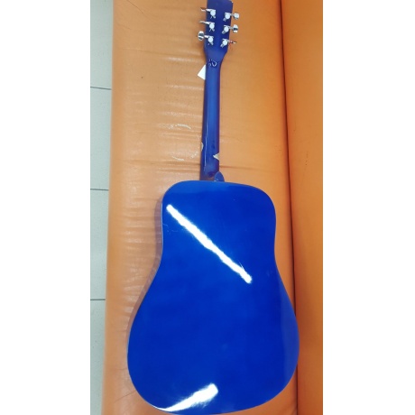 Гитара акустическая Fabio SA105 BLS синий хорошее состояние - фото 3