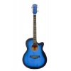 Гитара акустическая Belucci BC4010 BLS синий хорошее состояние;