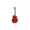 Гитара акустическая Elitaro E4010 RDS красный хорошее состояние
