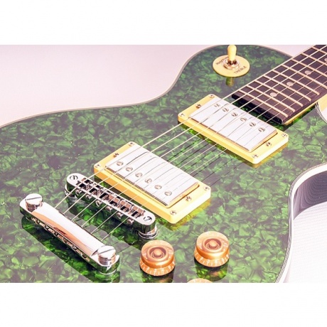 Электрогитара Caraya E232FTGR зелёный - фото 2