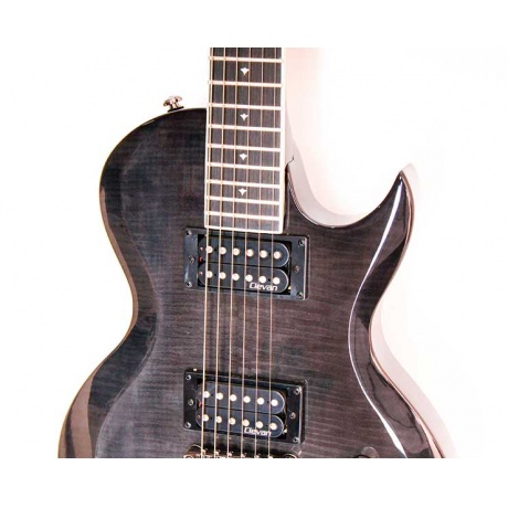 Электрогитара Clevan CP-52FTBK-GLOSS чёрный - фото 3