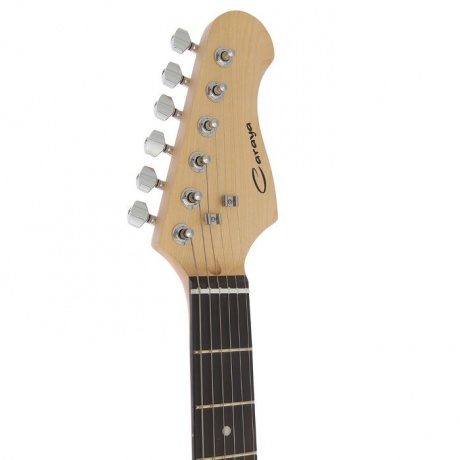 Электрогитара Caraya E201STB синяя - фото 2