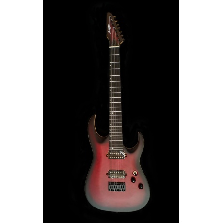 Электрогитара Magna 7000R-BRD черная/красная - фото 2