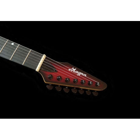 Электрогитара Magna 7000R-BRD черная/красная - фото 5