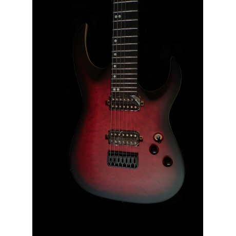 Электрогитара Magna 7000R-BRD черная/красная - фото 7