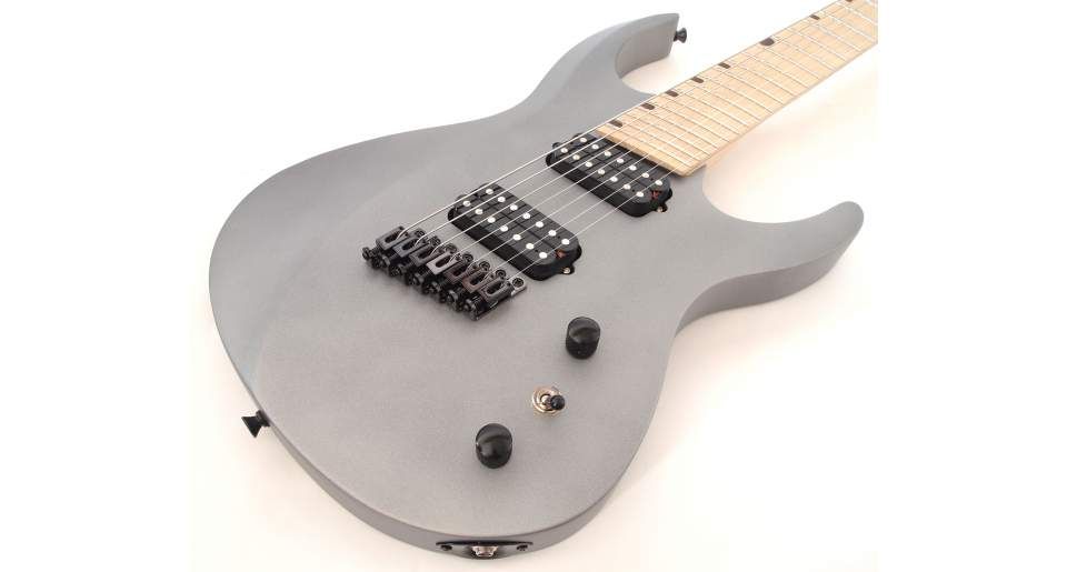 Электрогитара Inspector Phoenix-7-multiscale-grey7-струнная мультимензурная серая - фото 2
