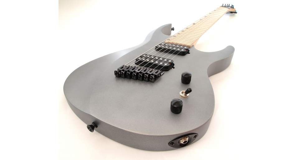 Электрогитара Inspector Phoenix-7-multiscale-grey7-струнная мультимензурная серая - фото 3