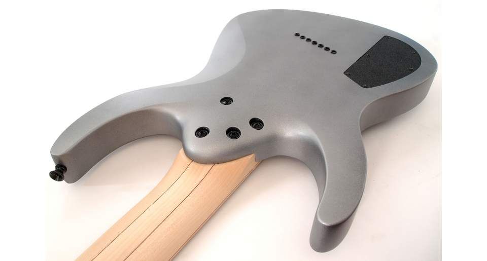 Электрогитара Inspector Phoenix-7-multiscale-grey7-струнная мультимензурная серая - фото 4