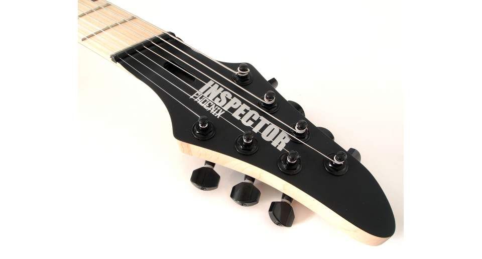 Электрогитара Inspector Phoenix-7-multiscale-grey7-струнная мультимензурная серая - фото 6