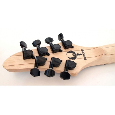 Электрогитара Inspector Phoenix-7-multiscale-grey7-струнная мультимензурная серая - фото 8