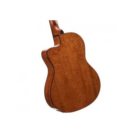 Гитара классическая Cort JADE-E-Nylon-DBB Jade Series со звукоснимателем красная - фото 3