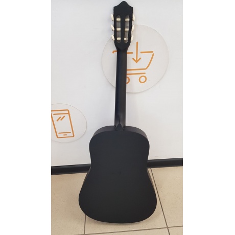 Гитара классическая Belucci BC3825 BK 7/8 чёрный хорошее состояние - фото 3