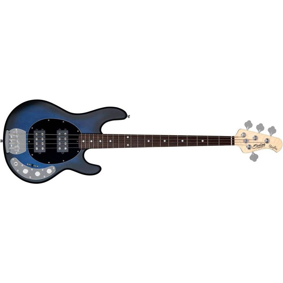 Бас-гитара STERLING StingRay HH Pacific Blue Burst 4 струны