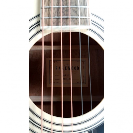 Гитара Электро-акустическая Parkwood W81E-OP с чехлом натуральный - фото 2