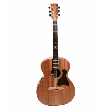 Гитара Электро-акустическая Doff D024-Red красный - фото 1