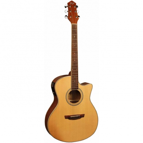 Гитара Электроакустическая FLIGHT AG-210 CEQ NA - фото 1