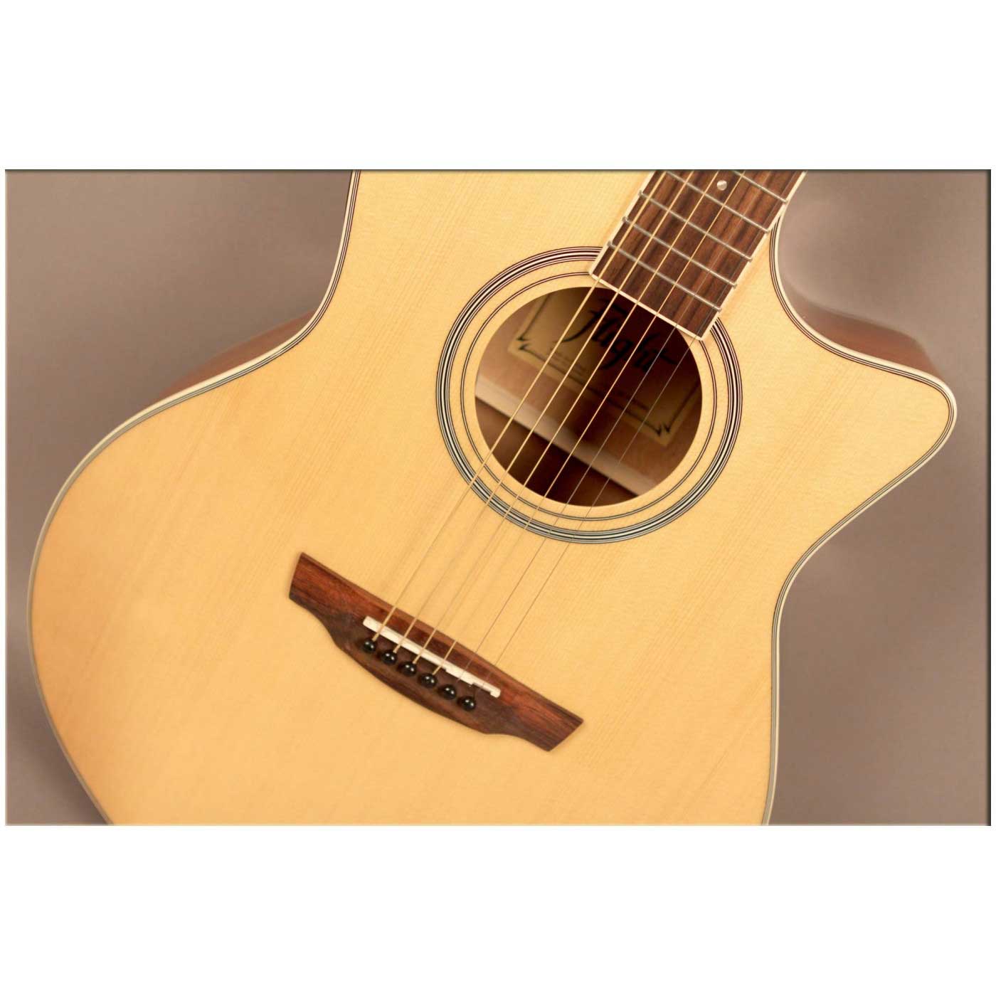 Гитара Электроакустическая FLIGHT AG-210 CEQ NA - фото 10