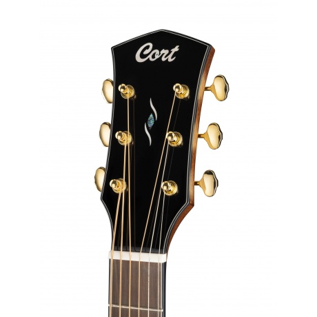 Гитара Электро-акустическая Cort Gold-A6-WCASE-NAT с вырезом натуральный с чехлом - фото 8