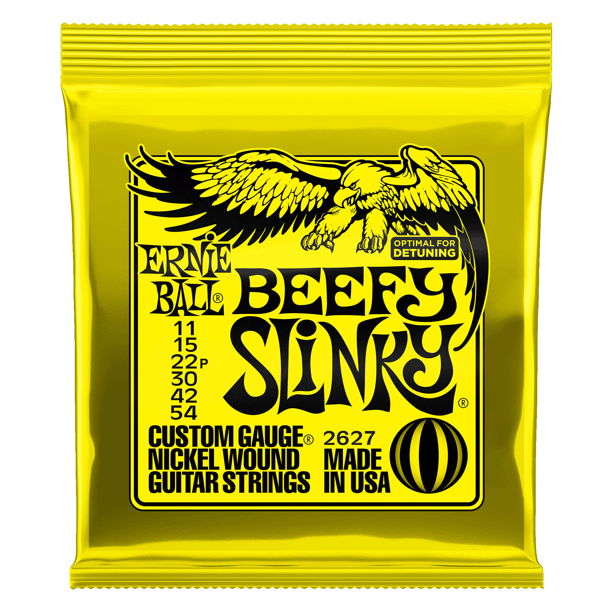 Струны Ernie Ball P02627 Beefy Slinky 11-54 для  электрогитары