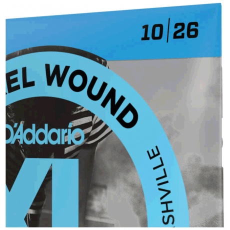 Струны D'Addario EXL150H Nickel Wound комплект первых струн для электрогитары - фото 2