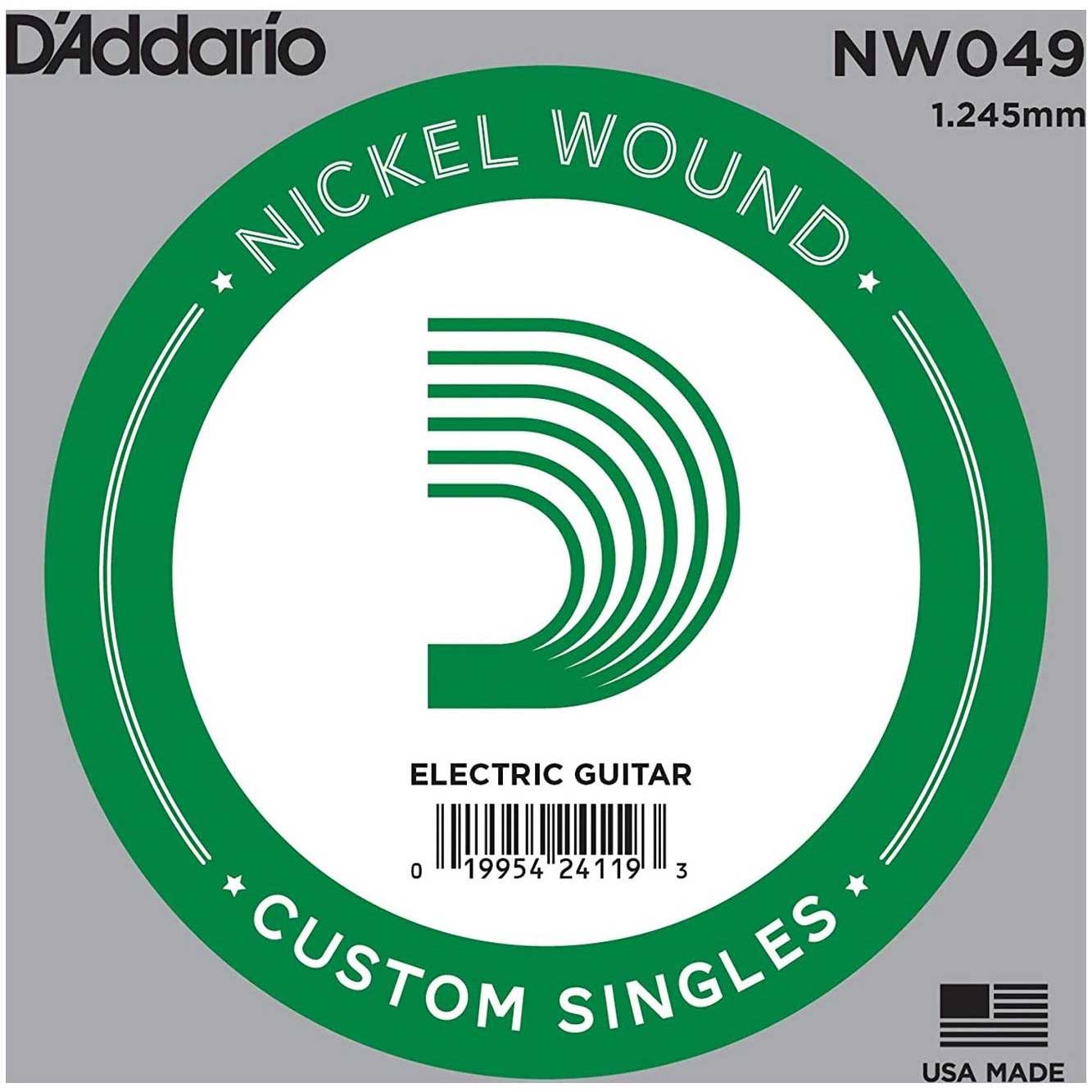 

Струна одиночная для электрогитары D'ADDARIO NW049