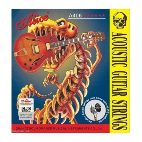 Струны для акустической гитары ALICE A406-SL - фото 1
