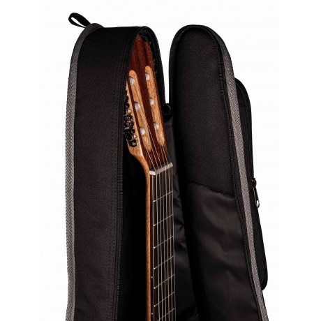 Чехол Lutner MLCG-31  утепленный для классической гитары 4/4 черный - фото 4