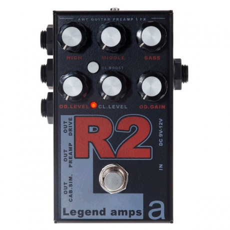 Двухканальный гитарный предусилитель AMT Electronics R-2 Legend Amps 2 R2 Rectifier - фото 8