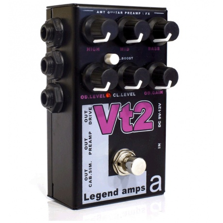 Двухканальный гитарный предусилитель AMT Electronics Vt-2 Legend Amps 2 Vt2 VHT - фото 2