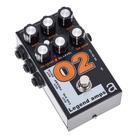 Двухканальный гитарный предусилитель AMT Electronics O-2 Legend Amps 2 О2(Orange DC30 - фото 2