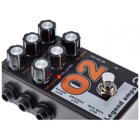Двухканальный гитарный предусилитель AMT Electronics O-2 Legend Amps 2 О2(Orange DC30 - фото 7