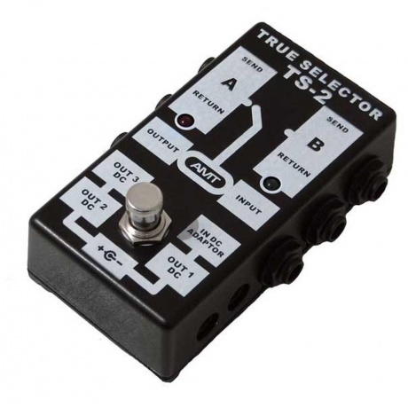 Коммутатор пассивный двухканальный коммутатор AMT Electronics TS-2 TRUE SELECTOR селектор