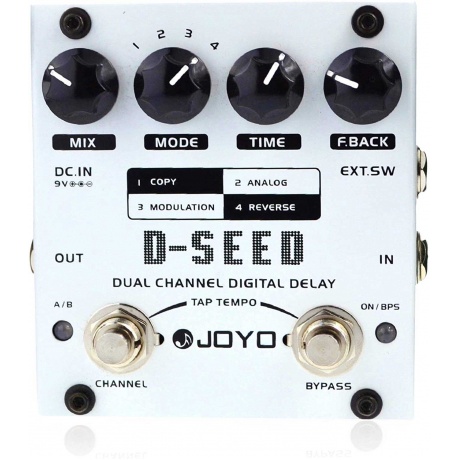 Педаль эффектов Joyo D-SEED-Joyo Delay - фото 1