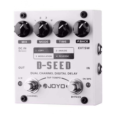 Педаль эффектов Joyo D-SEED-Joyo Delay - фото 4