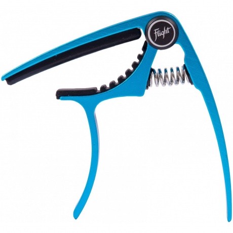 Каподастр FLIGHT FCG BL для акустической гитары - фото 4