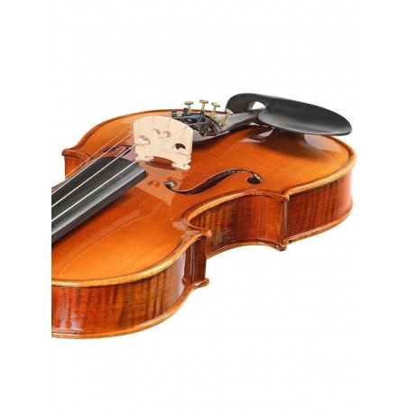 Скрипка ANDREW FUCHS L-1 4/4 КОМПЛЕКТ кейс + смычок + мостик из дерева - груша + канифоль - фото 3