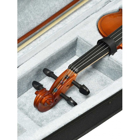 Скрипка ANTONIO LAVAZZA VL-28M 1/2 КОМПЛЕКТ кейс + смычок + канифоль - фото 4