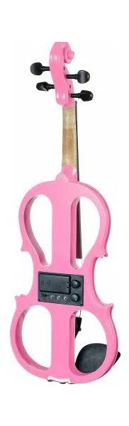 Электроскрипка ANTONIO LAVAZZA EVL-01 PK 4/4 РОЗОВАЯ - фото 3