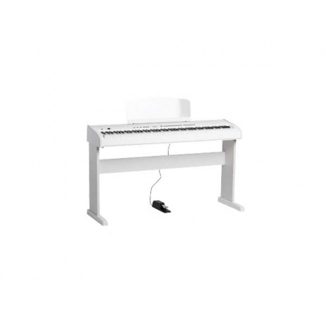 Цифровое пианино Orla 438PIA0704 Stage Studio со стойкой белое - фото 1
