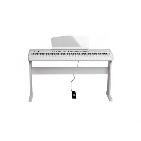 Цифровое пианино Orla 438PIA0704 Stage Studio со стойкой белое - фото 4