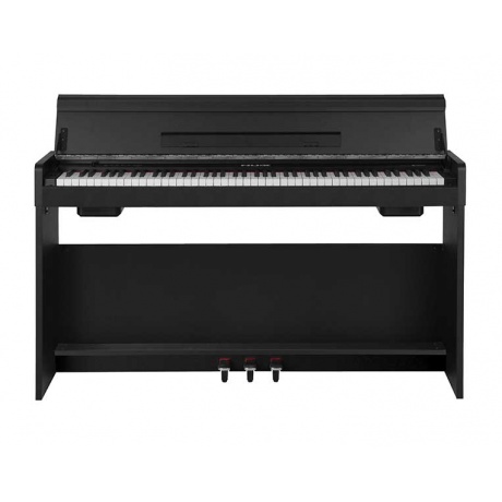 Цифровое пианино Nux Cherub WK-310-Black на стойке с педалями черное - фото 1