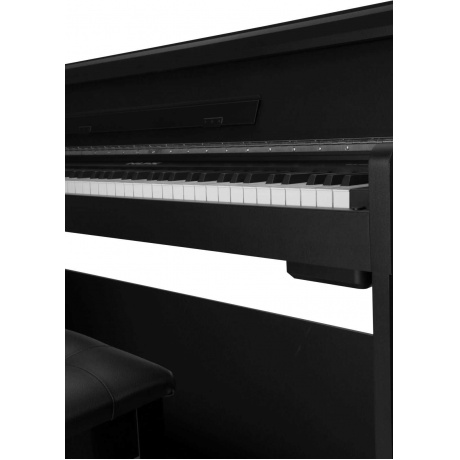 Цифровое пианино Nux Cherub WK-310-Black на стойке с педалями черное - фото 4
