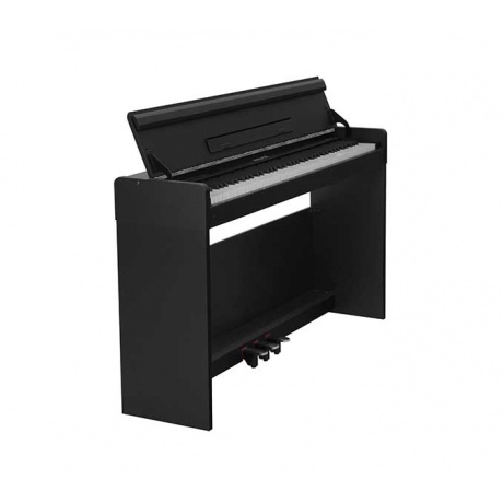 Цифровое пианино Nux Cherub WK-310-Black на стойке с педалями черное - фото 5