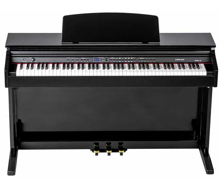 Цифровое пианино Orla CDP-101-POLISHED-BLACK черное полированное - фото 3