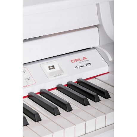 Цифровой рояль Orla 438PIA0630 Grand 500 с автоаккомпанементом белый - фото 9